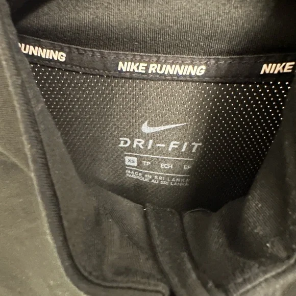 Nike Dry Fit Long Sleeve Running Zip Up Shirt - Picture 3 of 5